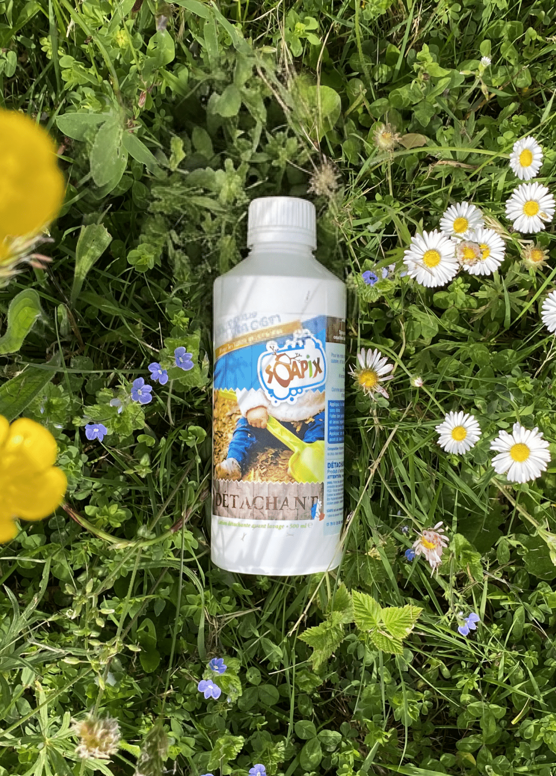 La potion détachante avant lavage